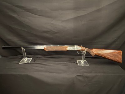 Rizzini Regal Royal Special, Birds and vines engraving over side plates, nice wood, 29 inch choke tube barrels.Test fired only. - Image 14 of 19