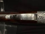 Rizzini Regal Royal Special, Birds and vines engraving over side plates, nice wood, 29 inch choke tube barrels.Test fired only. - Image 12 of 19