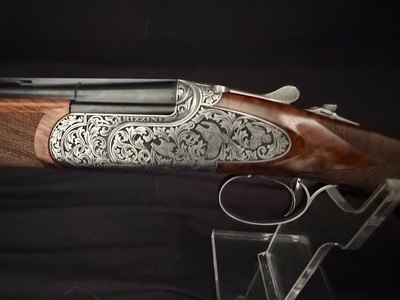 Rizzini Regal Royal Special, Birds and vines engraving over side plates, nice wood, 29 inch choke tube barrels.Test fired only. - Image 16 of 19