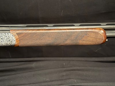 Rizzini Regal Royal Special, Birds and vines engraving over side plates, nice wood, 29 inch choke tube barrels.Test fired only. - Image 6 of 19