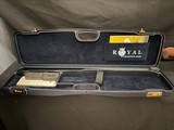 32 GAUGE, Rizzini Regal Royal Special, Fully engraved with side plates and case color, 29 inch As New! - Image 3 of 16