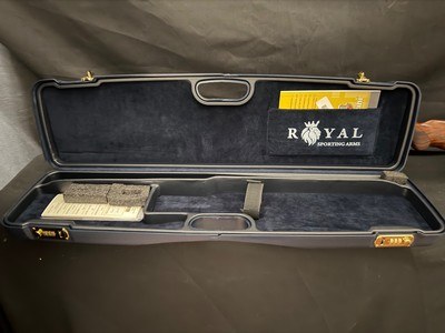 32 GAUGE, Rizzini Regal Royal Special, Fully engraved with side plates and case color, 29 inch As New! - Image 3 of 16