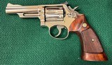 SMITH AND WESSON MODEL 19-3 NICKEL