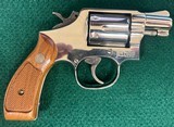 SMITH AND WESSON MODEL 10-7 NICKEL .38 SPECIAL - 2 of 15