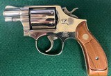 SMITH AND WESSON MODEL 10-7 NICKEL .38 SPECIAL