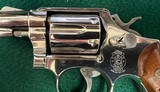 SMITH AND WESSON MODEL 10-7 NICKEL .38 SPECIAL - 13 of 15