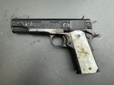 COLT 1911 ENGRAVED .45 ACP - 12 of 15