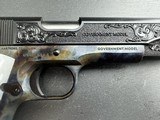 COLT 1911 ENGRAVED .45 ACP - 11 of 15