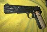 COLT 1911 ENGRAVED .45 ACP - 5 of 15