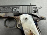 COLT 1911 ENGRAVED .45 ACP - 10 of 15