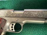 KIMBER STAINLESS II .45 ENGRAVED - 7 of 10