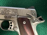 KIMBER STAINLESS II .45 ENGRAVED - 4 of 10