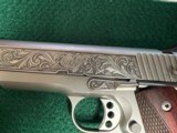 KIMBER STAINLESS II .45 ENGRAVED - 2 of 10