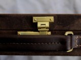 Tourbon Leather and Canvas Takedown Hard Gun Case - 5 of 12
