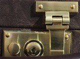 Tourbon Leather and Canvas Takedown Hard Gun Case - 8 of 12