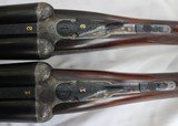 Engraved Pair of Fabio Zanotti W.R.625 F.P.H. Double Barrel Shotguns 12 GA - 7 of 15