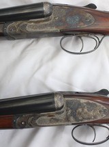 Engraved Pair of Fabio Zanotti W.R.625 F.P.H. Double Barrel Shotguns 12 GA - Image 5 of 14