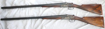 Engraved Pair of Fabio Zanotti W.R.625 F.P.H. Double Barrel Shotguns 12 GA - Image 14 of 14