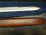 Springfield Arsenal original 1908 bayonet set with leather scabard - 5 of 14