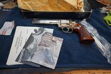Smith and Wesson 586 Factory Nickel w/ correct box and accessories - 1 of 13