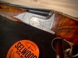 Perazzi SC3 style game scene engraving O/U 20ga - 3 of 15