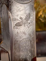 Perazzi SC3 style game scene engraving O/U 20ga - 13 of 15