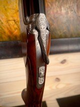 Perazzi SC3 style game scene engraving O/U 20ga - 10 of 15