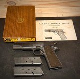 1966 Colt Gov / 1911 45acp, Original Box