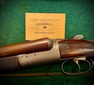 John Dickson and Son 12 bore round action