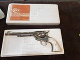 Colt SAA early 3rd generation nickel 45 LC - 13 of 13