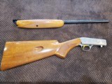 Belgium Browning ATD Grade 2 Semi auto 22lr damaged stock - 1 of 6