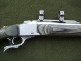 Ruger No1270 Win. Stainless Gray/Green Laminate #1 - 15 of 15