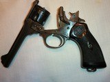 Webley & Scott
mk1v .38 double action
Service
revolver serial # 66043 1942 manufacture. - 3 of 12