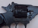 Webley & Scott
mk1v .38 double action
Service
revolver serial # 66043 1942 manufacture. - 6 of 12