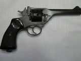 Webley & Scott
mk1v .38 double action
Service
revolver serial # 66043 1942 manufacture. - 2 of 12