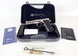 RARE!!!Beretta 96 Steel-I, 40 S&W, Single-Action-Only, All Carbon Steel Construction, Mfr'd 2005, NIB!!! - 1 of 12