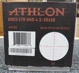 Athlon Ares ETR UHD 4.5-30X56mm MOA rifle scope - LIKE NEW! - 10 of 10