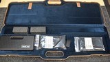 Negrini OU/SxS Deluxe Two Shotgun Case w/extras - BRAND NEW! - 1 of 7