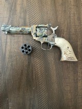 Ruger Single Six, 22LR / 22 WMR Camouflaged with Stag Grips - 5 of 9