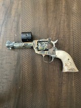 Ruger Single Six, 22LR / 22 WMR Camouflaged with Stag Grips - 6 of 9