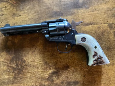 Ruger Old Model Single Six 3 screw withstag grips - Image 2 of 7