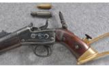 Remington Rolling Block Pistol With Extra Barrels,.218 BEE, .303 SAV, 45 LC - 8 of 9