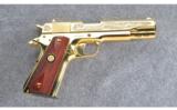 Colt Golden Tribute To the Armed Forces, Army 1911 - 1 of 4