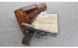Walther P-38 with Capture Certificate & Holster, 9MM - 1 of 1