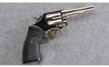 Smith & Wesson Model 10-7 Nickel, .38 S&W SPL - 1 of 3