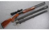 Valmet Model 412K Multi Barrel Set, .375 WIN, 12 GA, 20 GA - 1 of 9