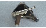 Erfurt Luger 1912 nickel/chrome plated, 9MM LUGER - 1 of 5