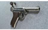 Erfurt Luger 1912 nickel/chrome plated, 9MM LUGER - 4 of 5