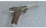 Erfurt Luger 1912 nickel/chrome plated, 9MM LUGER - 2 of 5