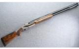 Benelli ~ 828U Nickel Engraved~ 12 Ga. - 1 of 9